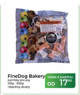 FineDog Bakery pamlsky pro psy 150g - 500g