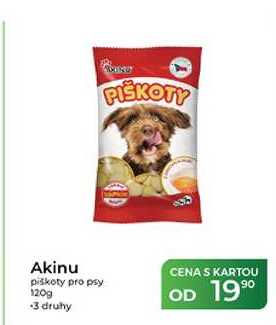 Akinu piškoty pro psy 120g