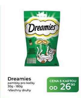 Dreamies pamlsky pro kočky 30g-180g
