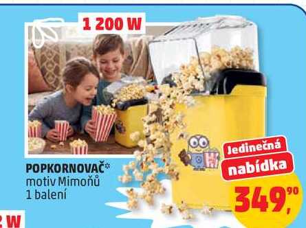 POPKORNOVAČ motiv Mimoňů, 1 balení 