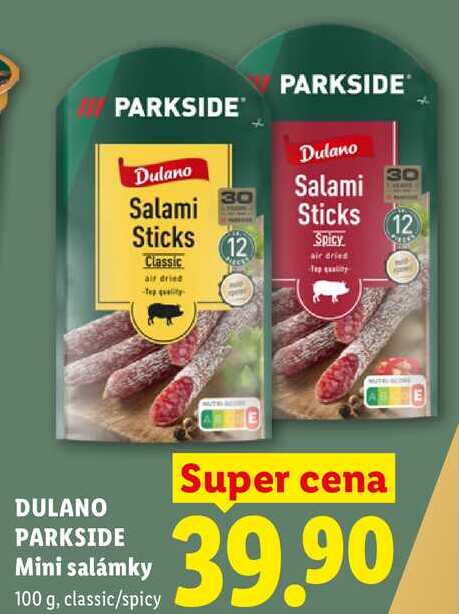DULANO PARKSIDE Mini salámky, 100 g