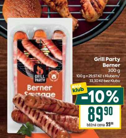 Grill Party Berner 300 g