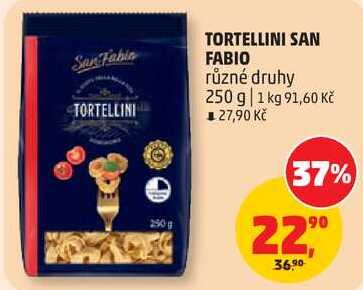 TORTELLINI SAN FABIO různé druhy, 250 g