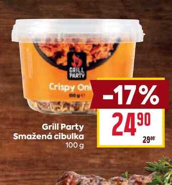 Grill Party Smažená cibulka 100 g
