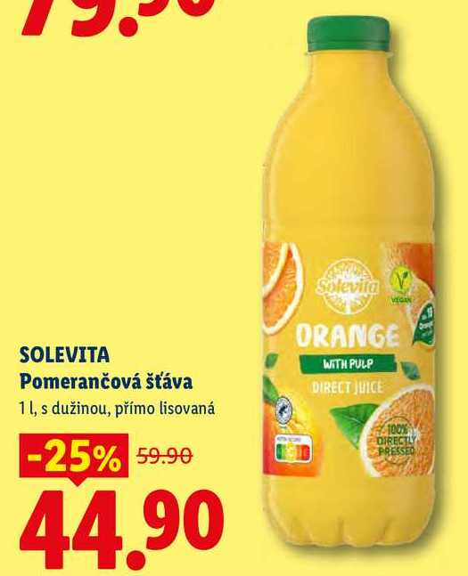 SOLEVITA Pomerančová šťáva, 11