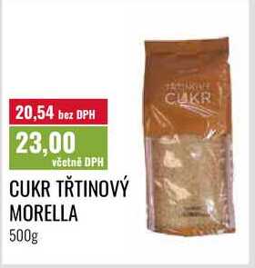 CUKR TŘTINOVÝ MORELLA, 500g
