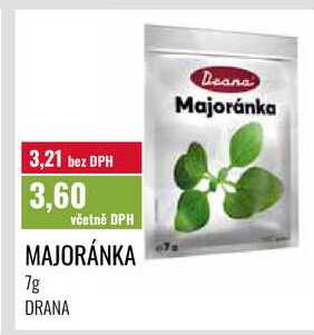 MAJORÁNKA, 7g, DRANA