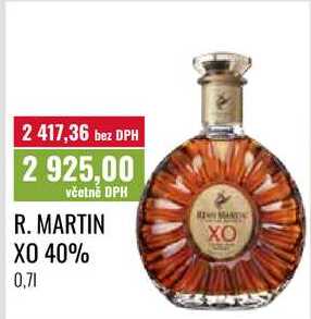 R. MARTIN XO 40%, 0,71