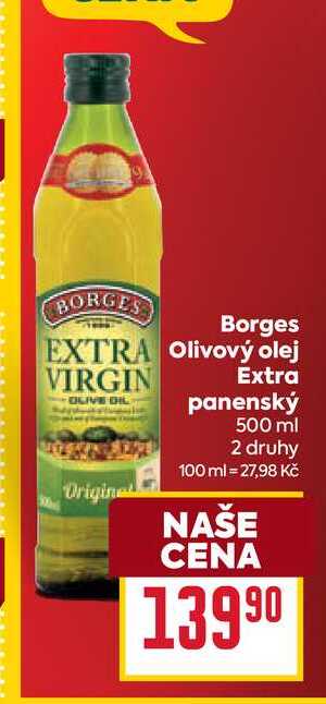 Borges Olivový olej Extra panenský 500 ml  