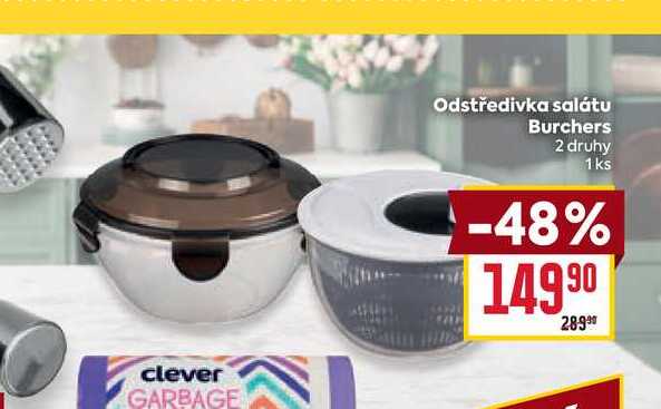 Odstředivka salátu Burchers 2 druhy 1ks