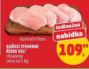 KUŘECÍ STEHENNÍ ŘÍZEK XXL chlazený, 1 kg