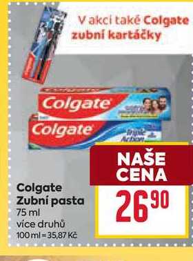 Colgate Zubní pasta 75 ml 