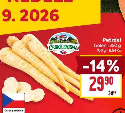 Petržel balení, 350 g