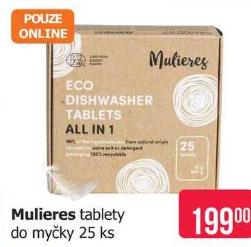 Mulieres tablety do myčky 25 ks 