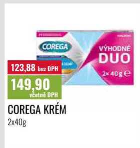 COREGA KRÉM, 2x40g