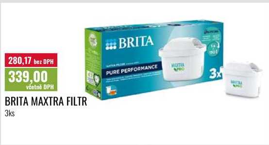 BRITA MAXTRA FILTR, 3ks