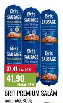 BRIT PREMIUM SALÁM více druhů, 800g
