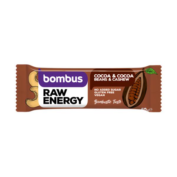 Bombus Raw Energy Cocoa & Cocoa Beans