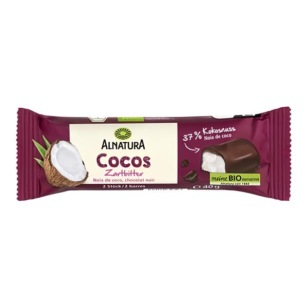 ALNATURA BIO Tyčinka kokosová v hořké čokoládě 2x20g