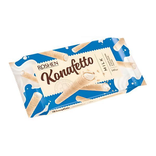 Roshen Konafetto trubičky, mléčné