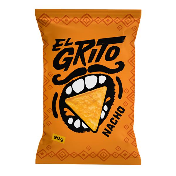 El Grito Tortilla chipsy Nacho s příchutí sýru