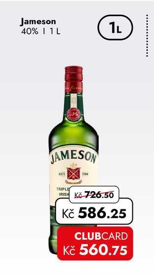 Jameson 40% 1 L