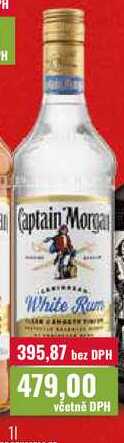 Captain Morga White Rum 1l