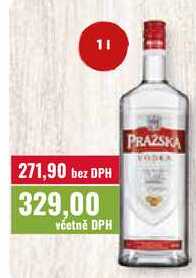 Pražská Vodka 1l