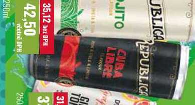 REPUBLICA CUBA LIBRE 250ml