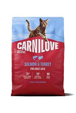 Carnilove Cat Active Dry Salmon&Turkey Adult Ab 2kg