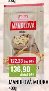 MANDLOVÁ MOUKA 400g  