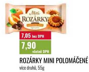 MINI POLOMÁČENÉ více druhů, 55g 