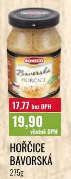 HOŘČICE BAVORSKÁ 275g 