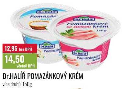 Dr.HALÍŘ POMAZÁNKOVÝ KRÉM 150g
