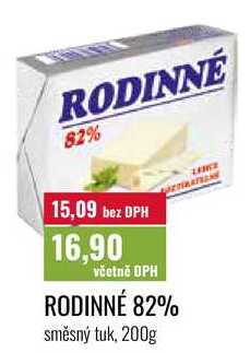 RODINNÉ 82%  200g  
