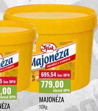 MAJONÉZA 10Kg  