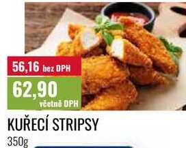 KUŘECÍ STRIPSY 350g