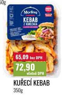 KUŘECÍ KEBAB 350g