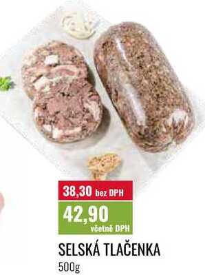 SELSKÁ TLAČENKA 500g