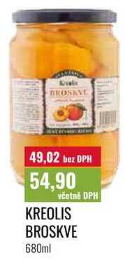 KREOLIS BROSKVE 680ml