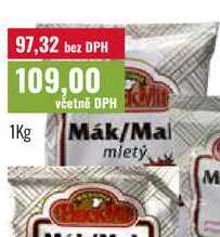 Mák mletý 1kg