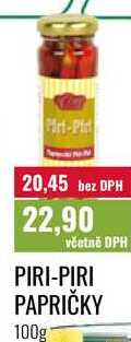 PIRI-PIRI PAPRIČKY 100g