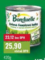 Bonduelle Zelené fazolové lusky 420g