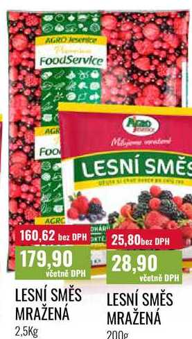 LESNÍ SMĚS MRAŽENÁ 2,5Kg