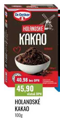 HOLANDSKÉ KAKAO 100g