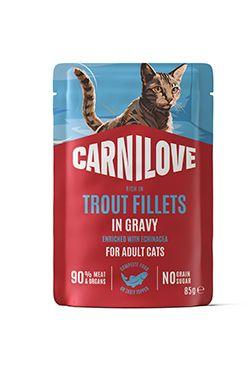 Carnilove Cat Pouch Gravy Trout Echinacea 85g