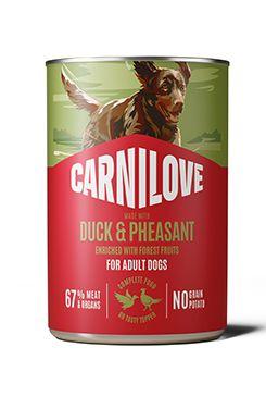Carnilove Dog Can Paté Duck&pheasant 400g