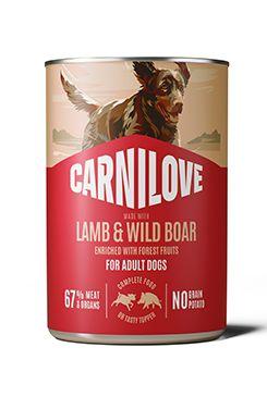 Carnilove Dog Can Paté Lamb&wild Boar 400g