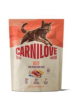 Carnilove Cat True Fresh Dry Beef Sterilised Adult ab 400g