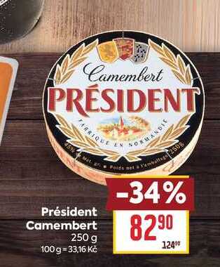 Président Camembert 250 g